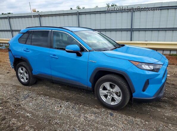 2T3MWRFV7KW018744 2019 TOYOTA RAV4 Blue Delantero derecho