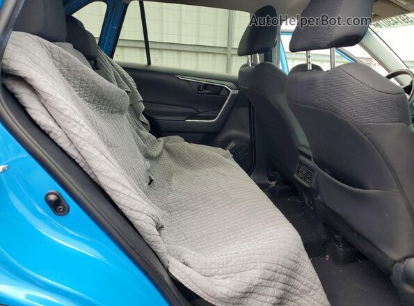 2T3MWRFV7KW018744 2019 TOYOTA RAV4 Blue Vista interior trasera
