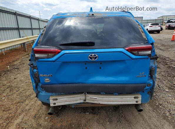 2T3MWRFV7KW018744 2019 TOYOTA RAV4 Blue Vista trasera