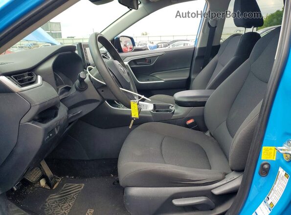 2T3MWRFV7KW018744 2019 TOYOTA RAV4 Blue Vista interior delantera