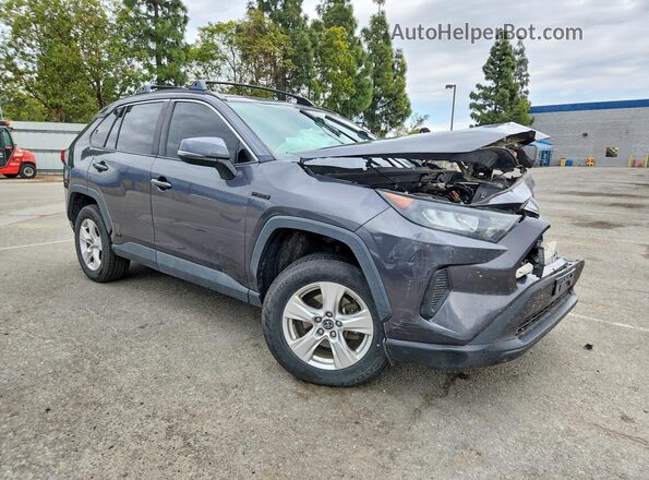 2T3MWRFV7LW055424 2020 TOYOTA RAV4 Gray Передня права чверть