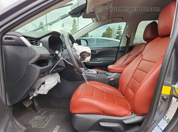 2T3MWRFV7LW055424 2020 TOYOTA RAV4 Gray Вид салону спереду