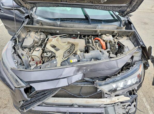 2T3MWRFV7LW055424 2020 TOYOTA RAV4 Gray Вид задньої частини салону