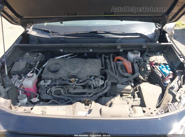 2T3MWRFV7NW145062 2022 TOYOTA RAV4 HYBRID Black უკანა ხედი