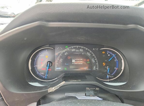 2T3MWRFV7RW209560 2024 TOYOTA RAV4 Silver Вид щитка приладів