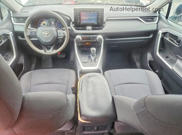 2T3MWRFV8LW047140 2020 TOYOTA RAV4 Белый Вид панели приборов