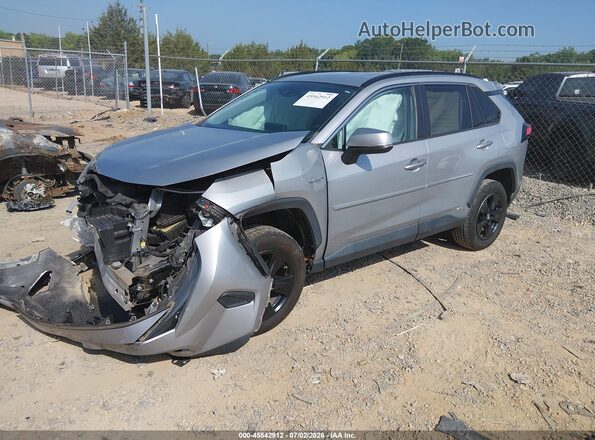 2T3MWRFV8LW096998 2020 TOYOTA RAV4 HYBRID Silver Przód lewy