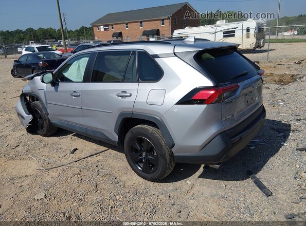 2T3MWRFV8LW096998 2020 TOYOTA RAV4 HYBRID Silver Tył lewy