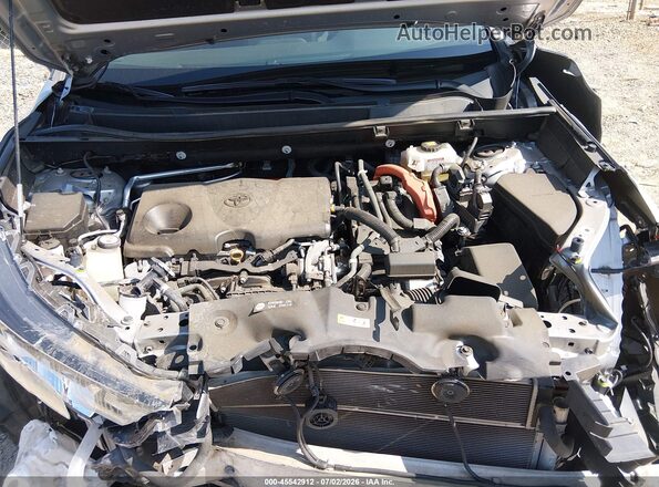 2T3MWRFV8LW096998 2020 TOYOTA RAV4 HYBRID Silver Widok z tyłu