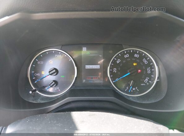 2T3MWRFV8LW096998 2020 TOYOTA RAV4 HYBRID Silver Widok tylnych siedzeń