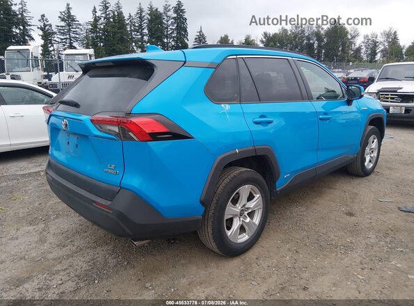 2T3MWRFV8MW117401 2021 TOYOTA RAV4 HYBRID Blue Rear right