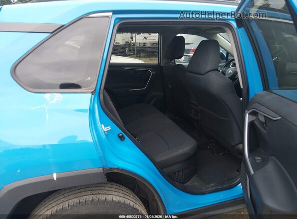 2T3MWRFV8MW117401 2021 TOYOTA RAV4 HYBRID Blue VIN sticker view