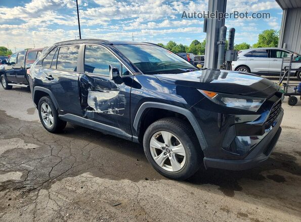 2T3MWRFV9KW006515 2019 TOYOTA RAV4 Черный Передняя правая четверть