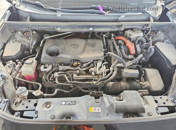 2T3MWRFV9KW006515 2019 TOYOTA RAV4 Черный Вид подкапотного пространства