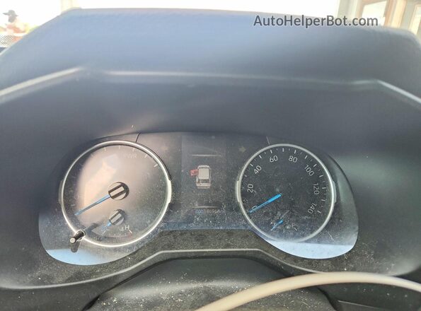 2T3MWRFV9KW006515 2019 TOYOTA RAV4 Черный Вид щитка приборов