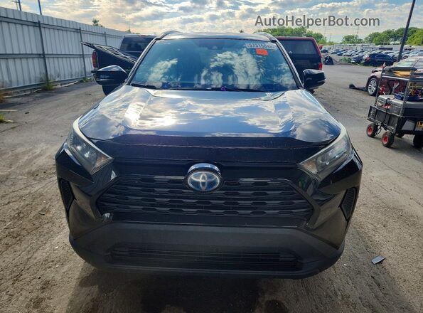 2T3MWRFV9KW006515 2019 TOYOTA RAV4 Черный Вид спереди