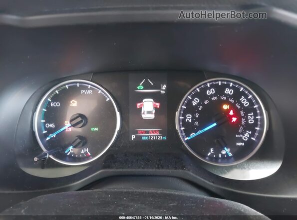 2T3MWRFVXKW004319 2019 TOYOTA RAV4 HYBRID Gray Հետևի նստատեղերի տեսք