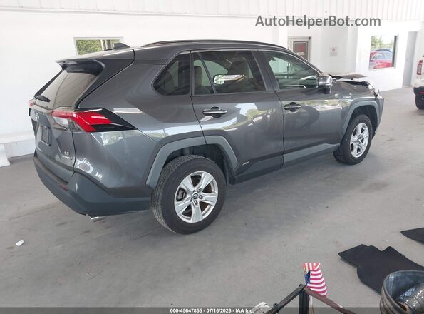 2T3MWRFVXKW004319 2019 TOYOTA RAV4 HYBRID Gray Հետևի աջ