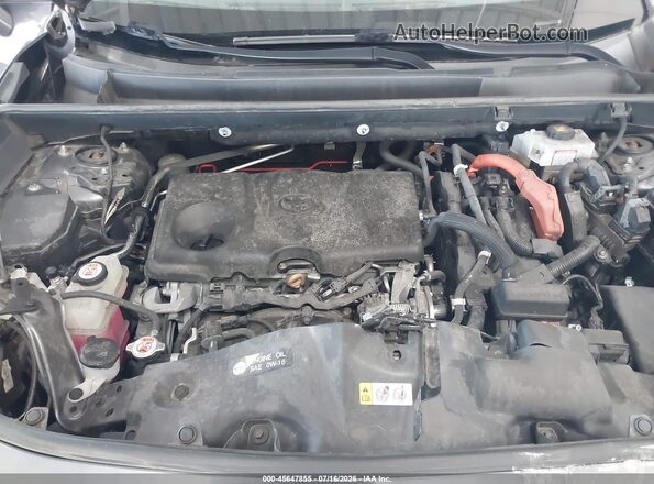 2T3MWRFVXKW004319 2019 TOYOTA RAV4 HYBRID Gray Հետևի տեսք
