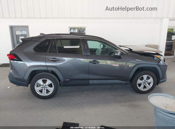 2T3MWRFVXKW004319 2019 TOYOTA RAV4 HYBRID Gray Սալոնի հետևի տեսք