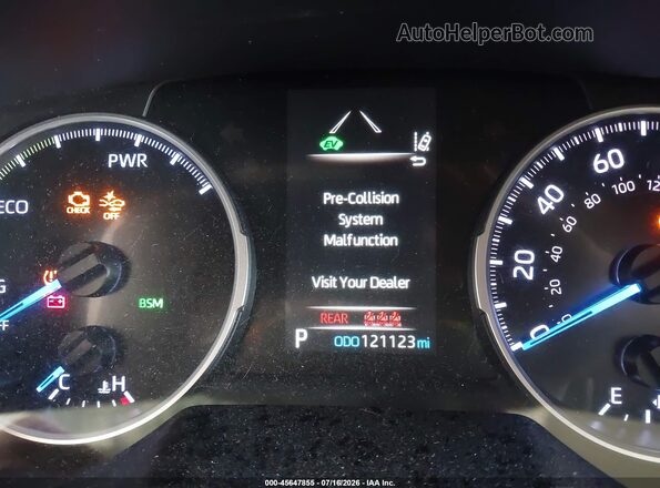 2T3MWRFVXKW004319 2019 TOYOTA RAV4 HYBRID Gray 