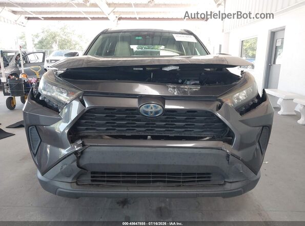 2T3MWRFVXKW004319 2019 TOYOTA RAV4 HYBRID Gray Սարքավորումների վահանակի տեսք