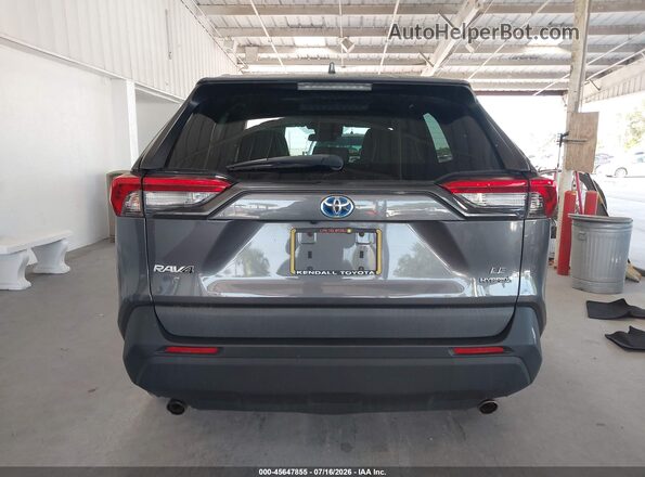 2T3MWRFVXKW004319 2019 TOYOTA RAV4 HYBRID Gray 