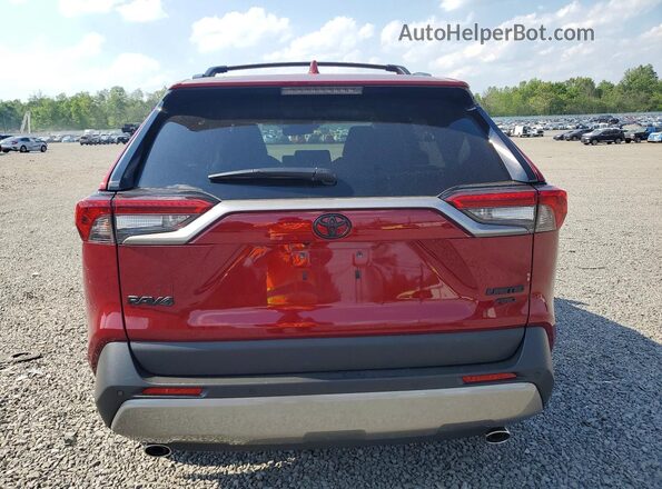2T3N1RFV0SW629623 2025 TOYOTA RAV4 Red უკანა ხედი