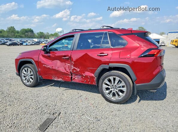 2T3N1RFV0SW629623 2025 TOYOTA RAV4 Red უკანა მარცხენა
