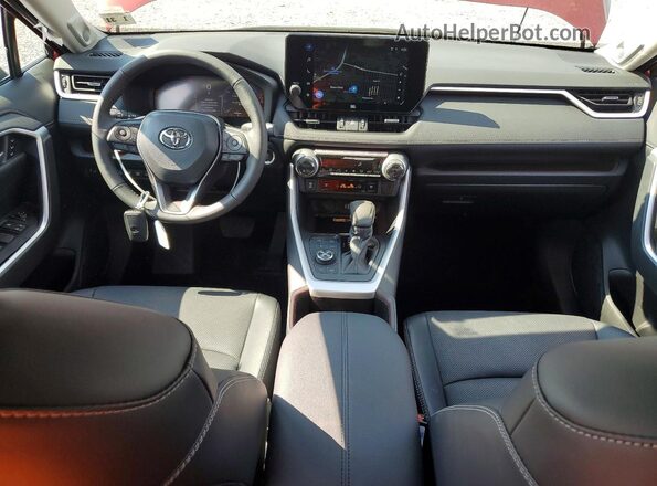 2T3N1RFV0SW629623 2025 TOYOTA RAV4 Red წინა პანელის ხედი