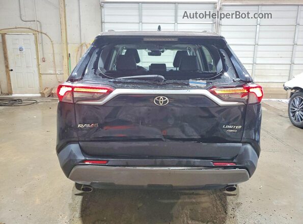 2T3N1RFV1MC221331 2021 TOYOTA RAV4 Black Rear view