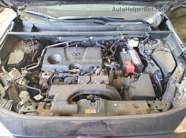 2T3N1RFV1MC221331 2021 TOYOTA RAV4 Black Engine compartment view