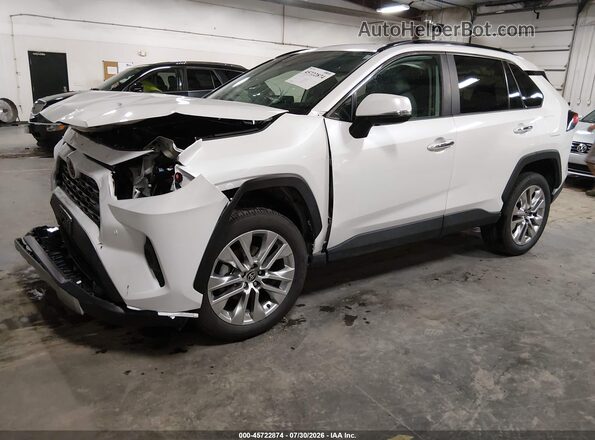 2T3N1RFV1SW588449 2025 TOYOTA RAV4 White Առջևի ձախ երեք քառորդ տեսարան