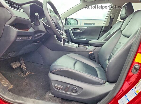 2T3N1RFV3LW083983 2020 TOYOTA RAV4 Burgundy Вид салону спереду