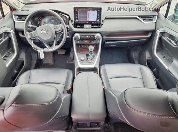 2T3N1RFV3LW083983 2020 TOYOTA RAV4 Burgundy Вид панелі приладів