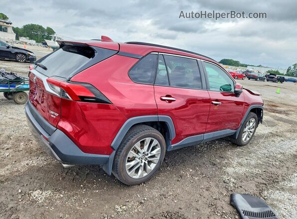 2T3N1RFV3LW083983 2020 TOYOTA RAV4 Burgundy Задня права чверть