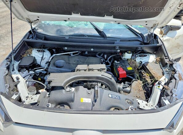 2T3N1RFV3LW100006 2020 TOYOTA RAV4 White Vista del compartimento del motor
