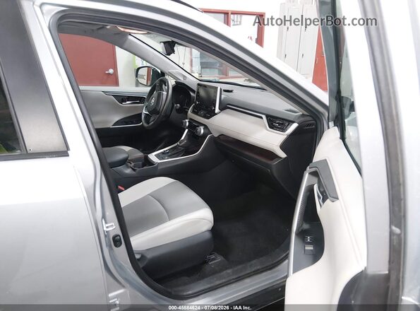 2T3N1RFV4KW082372 2019 TOYOTA RAV4 Gray Widok wnętrza z przodu