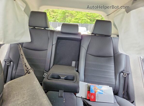 2T3N1RFV4SW554568 2025 TOYOTA RAV4 Gray უკანა სავარძლების ხედი