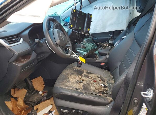 2T3N1RFV4SW554568 2025 TOYOTA RAV4 Gray წინა სალონის ხედი