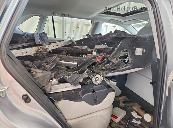 2T3N1RFV5KC028659 2019 TOYOTA RAV4 Silver Rear interior view