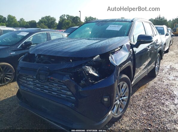 2T3N1RFV5PW337618 2023 TOYOTA RAV4 Dark Blue Передняя левая четверть