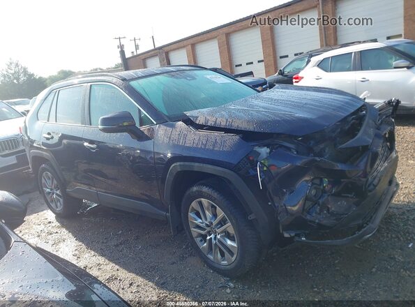 2T3N1RFV5PW337618 2023 TOYOTA RAV4 Dark Blue Вид задней части салона
