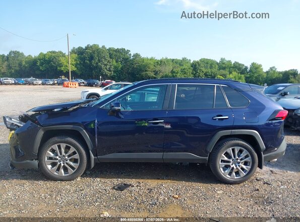 2T3N1RFV5PW337618 2023 TOYOTA RAV4 Dark Blue Панорамный вид салона 360°