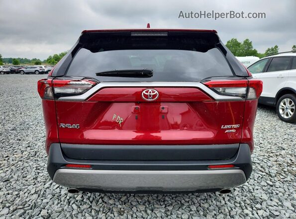 2T3N1RFV5RW412014 2024 TOYOTA RAV4 Красный Вид сзади