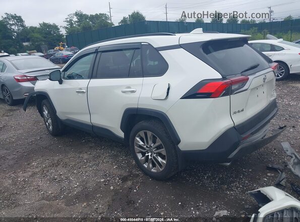 2T3N1RFV6MW222019 2021 TOYOTA RAV4 White Задня ліва чверть
