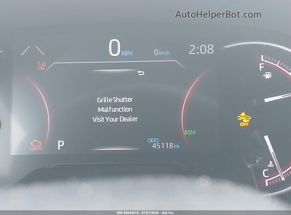 2T3N1RFV6MW222019 2021 TOYOTA RAV4 White Вид задніх сидінь