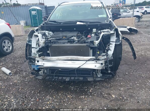 2T3N1RFV6MW222019 2021 TOYOTA RAV4 White Вид щитка приладів
