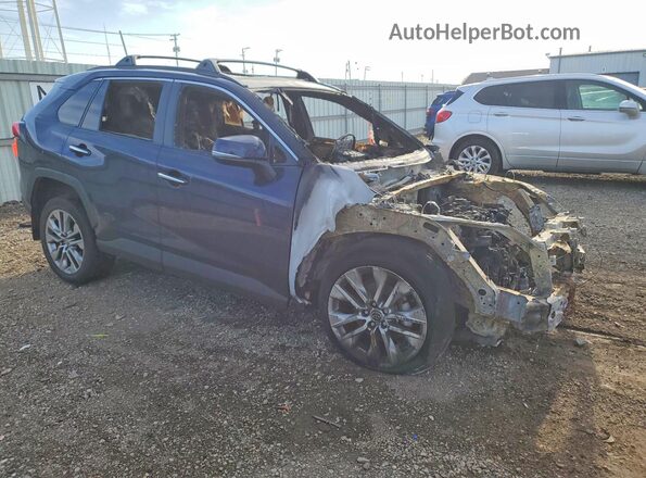 2T3N1RFV6NW312871 2022 TOYOTA RAV4 Blue Передня права чверть