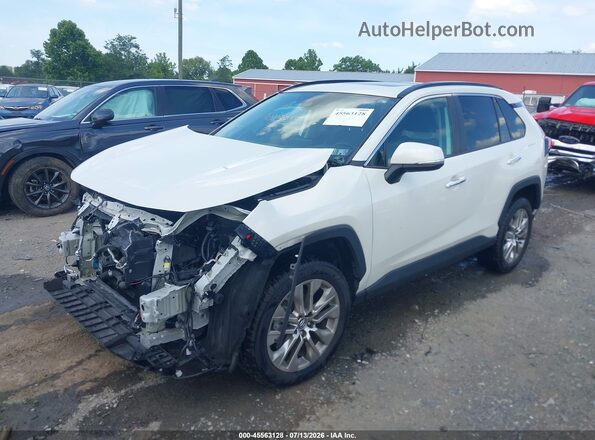 2T3N1RFV9LW084684 2020 TOYOTA RAV4 White Vista tres cuartos delantera izquierda